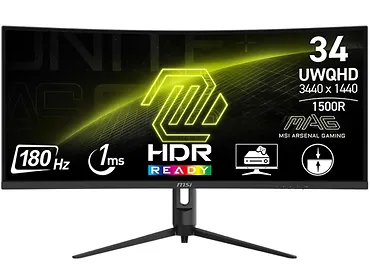 Monitor zakrzywiony MSI 34