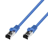 Extralink Patchcord kat.8.1 S/FTP 40G miedź kabel sieciowy skrętka 20m niebieski