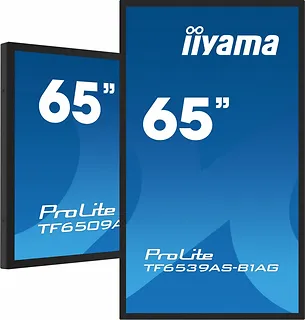 IIYAMA Monitor 65 cali TF6539AS-B1AG,IPS,4K,HDMIx2,DP,RJ45,3xUSB,2x10W,      ANDROID,24/7,IP65