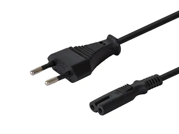 Kabel zasilający 2pin ósemka 1,8m SAVIO CL-100