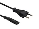 Kabel zasilający 2pin ósemka 1,8m SAVIO CL-100