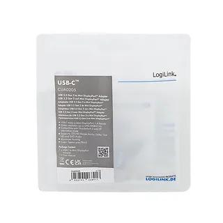LogiLink Adapter USB Type-C, do mini DB/F, 8K