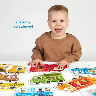 CzuCzu Układanka Pierwsze puzzle - Pojazdy