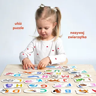 CzuCzu Puzzle do pary - Literki