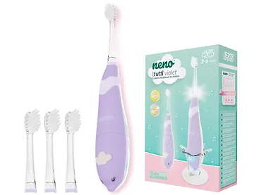 NENO Tutti Violet Elektryczna szczoteczka dziecięca (3-6y)