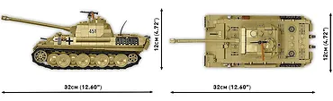 Cobi Klocki Klocki Panzer V Panther G Pudel 1133 klocków