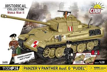 Cobi Klocki Klocki Panzer V Panther G Pudel 1133 klocków