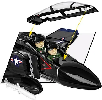 Cobi Klocki Klocki F-4S Phantom II 608 klock&oacute;w