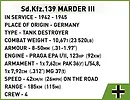 Cobi Klocki Klocki Sd.Kfz. Marder III 486 klocków