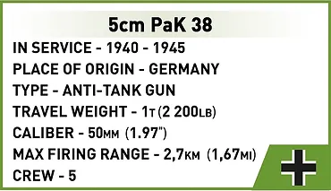 Cobi Klocki Klocki Sd.Kfz. Marder III 486 klocków