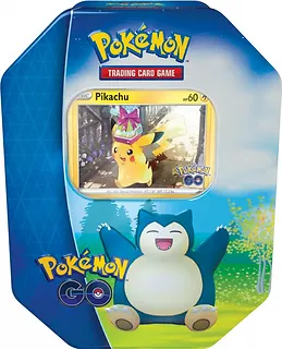 Pokemon TCG Karty Pokémon Go Tin Box Snorlax