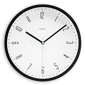 Hama Zegar ścienny Capri 25 cm Czarny