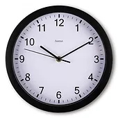 Hama Zegar ścienny Elba 25cm Czarny