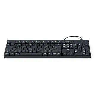 Hama Klawiatura CK-100 przewodowa Czarna