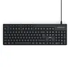 Hama Klawiatura CK-200 przewodowa Czarna