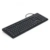 Hama Klawiatura CK-200 przewodowa Czarna
