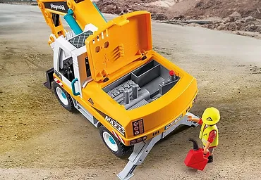 Playmobil Zestaw z figurkami My Life 71749 Duża koparka