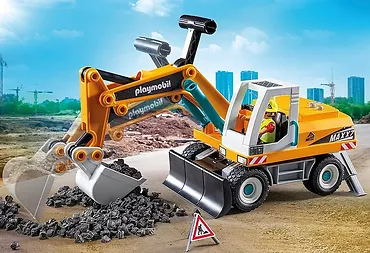 Playmobil Zestaw z figurkami My Life 71749 Duża koparka