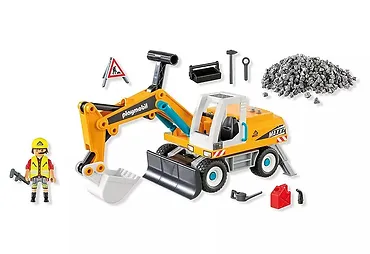 Playmobil Zestaw z figurkami My Life 71749 Duża koparka