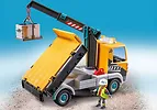 Playmobil Zestaw z figurkami Action Heroes 71750 Ciężarówka budowlana z dźwigiem