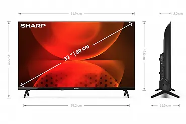 Sharp Telewizor LED 32 cale 32FH4EA