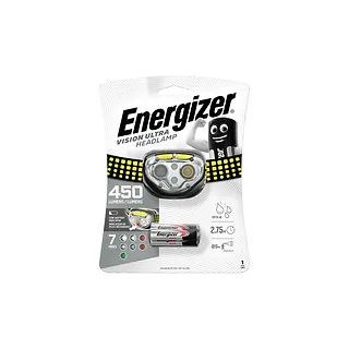 Energizer Latarka czołowa VISION ULTRA 450 lumenów 50h pracy na baterii