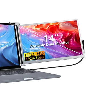 Extralink Przenośne monitory do laptopa Smart Life S14  14'' 2 monitory,  IPS,1920x1200