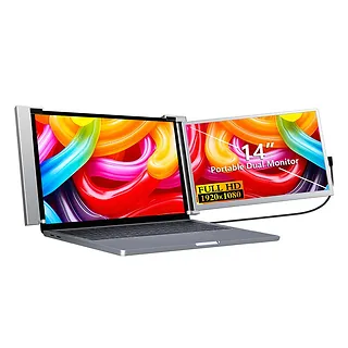 Extralink Przenośne monitory do laptopa Smart Life S14  14'' 2 monitory,  IPS,1920x1200