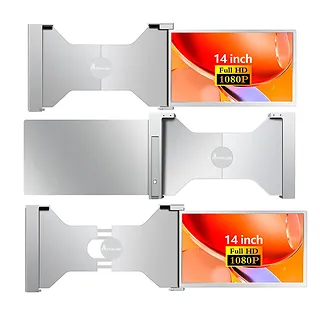 Extralink Przenośne monitory do laptopa Smart Life S14  14'' 2 monitory,  IPS,1920x1200