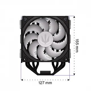 Endorfy Chłodzenie procesora Fera 5 Black ARGB EY3A012