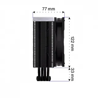 Endorfy Chłodzenie procesora Fera 5 Black ARGB EY3A012