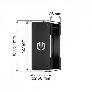 Endorfy Chłodzenie procesora Fera 5 Black ARGB EY3A012