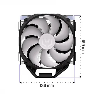 Endorfy Chłodzenie procesora Fortis 5 Black ARGB EY3A014