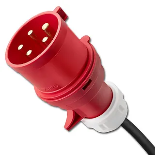 Qoltec Mobilna ładowarka do samochodu elektrycznego EV z regulacją 2w1  Typ2 | 7kW | CEE 3 PIN | 230V | LCD | Przenośna | Wallbox | 5m