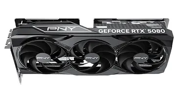PNY Karta graficzna GeForce RTX5080 OC 3F 16GB 256-bit 960GB/s