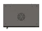 Lanberg Szafa instalacyjna rack wisząca 19" 6U 540x350 czarna drzwi  przeszklone ( flat pack)