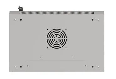 Lanberg Szafa instalacyjna rack wisząca 19" 6U 540x350 szara drzwi przeszklone ( flat pack)