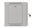 Lanberg Szafa instalacyjna rack wisząca 19" 6U 540x350 szara drzwi przeszklone ( flat pack)