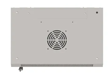 Lanberg Szafa instalacyjna rack wisząca 19" 6U 540x350 szara drzwi przeszklone ( flat pack)