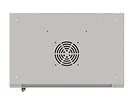 Lanberg Szafa instalacyjna rack wisząca 19" 9U 540x350 szara drzwi przeszklone ( flat pack)