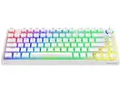 Klawiatura mechaniczna bezprzewodowa SAVIO PHENIX WHITE Gateron Red Pro, Pudding