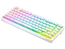 Klawiatura mechaniczna bezprzewodowa SAVIO PHENIX WHITE Gateron Yellow, Pudding