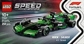 LEGO Klocki Speed Champions 77247 Bolid F1 KICK Sauber Team C44