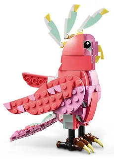 LEGO 31170 Creator 3w1 Dzikie zwierzęta: różowy flaming