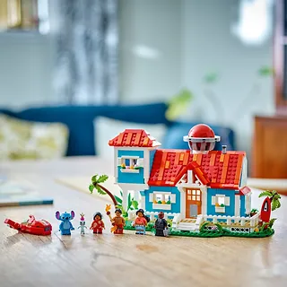 LEGO Klocki Disney 43268 Domek na plaży Lilo i Stitcha