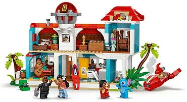 LEGO Klocki Disney 43268 Domek na plaży Lilo i Stitcha