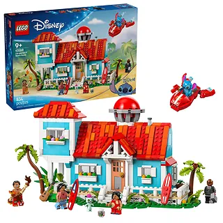 LEGO Klocki Disney 43268 Domek na plaży Lilo i Stitcha
