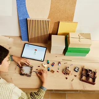 LEGO Klocki Minecraft 21272 Ring w Leśnym dworze