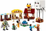 LEGO Klocki Minecraft 21273 Atak balonowego Ghasta na wioskę