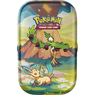 Pokemon TCG Karty Vibrant Paldea Mini Tin Leafeon